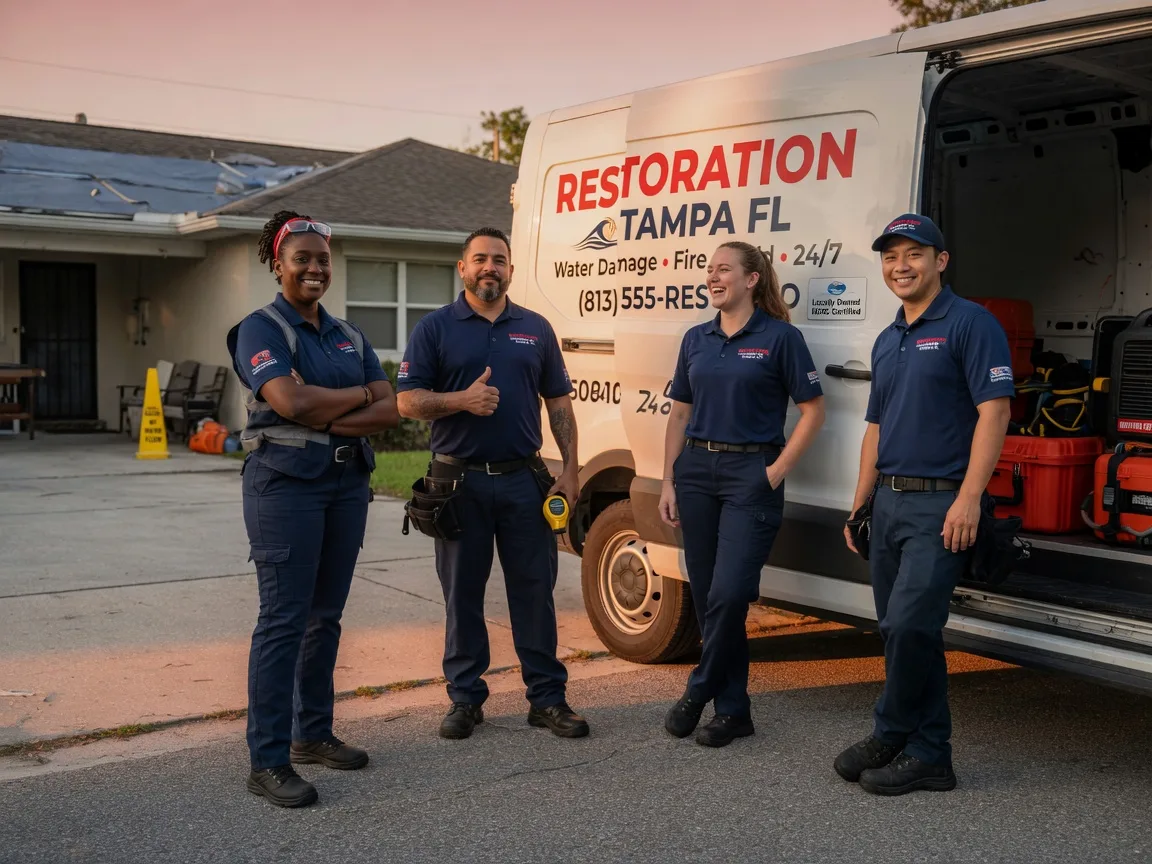 Water Damage Restoration company in Vinita, OK